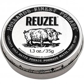 хигиена,коса,reuzel,concrete,hold,matte,pomade,35,ml,silver,(white)
