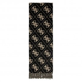 шал,ръкавици,шапки,и,шалове,guess,70x190,scarf,black,(black,logo)