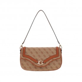 чанта,за,през,рамо,всички,чанти,guess,dea,flap,shoulder,bag,latte,logo