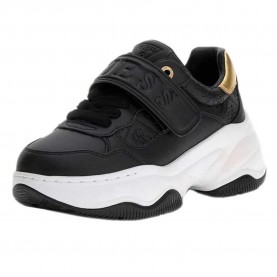 маратонки,дамски,маратонки,guess,helinn,trainers,black,gold