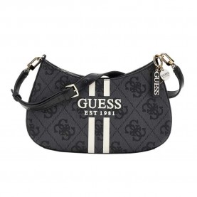 чанта,за,през,рамо,всички,чанти,guess,noelle,ii,shoulder,bag,coal,logo,(grey)