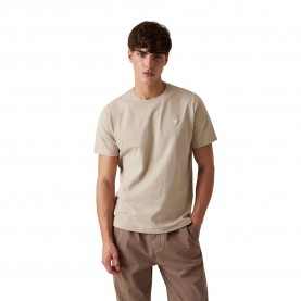 тениска,мъжки,тениски,guess,patch,short,sleeve,t,shirt,beige,(pasadena,stone)