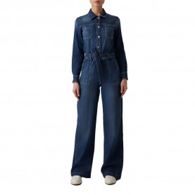 Гащеризон Guess jeans Ls Coverall jumpsuit - Aged Vintage Dark гащеризон,дамски,гащеризони,guess,jeans,ls,coverall,jumpsuit,aged,vintage,dark