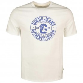 тениска,мъжки,тениски,guess,jeans,slim,side,stripe,short,sleeve,t,shirt,pure,white,(white)