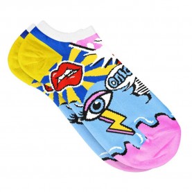чорапи,мъжки,чорапи,sock,affairs,pop,art,short,socks,multicolor,(multicolor)