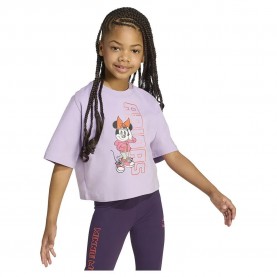 тениска,детски,тениски,adidas,disney,minnie,mouse,short,sleeve,t,shirt,powder,plum,lucid,pink,(purple)