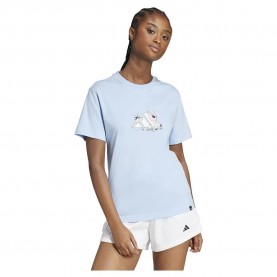 тениска,дамски,тениски,adidas,doodle,graphic,short,sleeve,t,shirt,glow,blue,(blue)