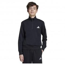 блуза,детски,блузи,adidas,essentials,half,zip,sweatshirt,black,white,(black)