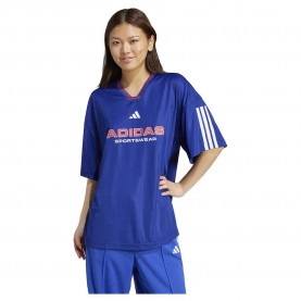 Тениска Adidas House Of Tiro Nations Pack Boyfriend short sleeve T-shirt - Blue (Semi Lucid Blue) тениска,дамски,тениски,adidas,house,of,tiro,nations,pack,boyfriend,short,sleeve,t,shirt,blue,(semi,lucid,blue)