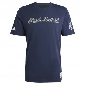 Тениска Adidas Real Madrid US Pack short sleeve T-shirt - Blue (Legend Ink / White) тениска,мъжки,тениски,дамски,тениски,adidas,real,madrid,us,pack,short,sleeve,t,shirt,blue,(legend,ink,white)