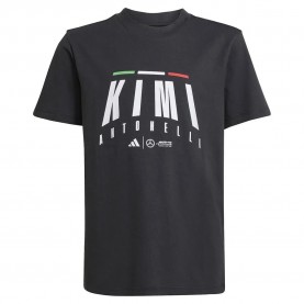 тениска,детски,тениски,adidas,mercedes,amg,petronas,formula,one,team,kimi,antonelli,short,sleeve,t,shirt,black