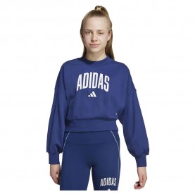 блуза,детски,блузи,adidas,seasonals,essentials,collegiate,typography,crewneck,sweatshirt,dark,blue,white,(blue)