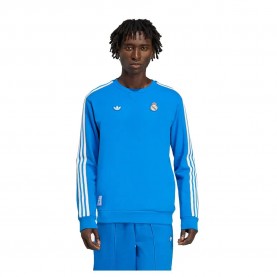 блуза,мъжки,пуловери,adidas,real,madrid,terrace,icons,sweatshirt,bluebird,white,(blue)