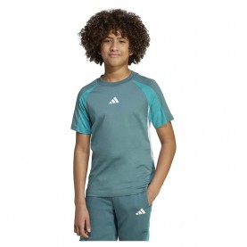 тениска,детски,тениски,adidas,seasonal,essentials,colorblock,short,sleeve,t,shirt,preloved,teal,pure,teal,white,(grey)