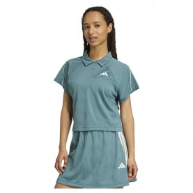 блуза,с,яка,дамски,тениски,adidas,stadium,3,stripes,tennis,inspired,jacquard,polo,short,sleeve,t,shirt,blue,(preloved,teal,off,w