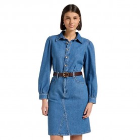 рокля,дамски,поли,и,рокли,lee,112370996,long,sleeve,dress,fine,blue,(blue)