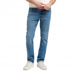дънки,мъжки,панталони,lee,brooklyn,straight,regular,fit,jeans,baleigh,(blue)