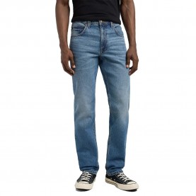 дънки,мъжки,панталони,lee,brooklyn,straight,regular,fit,jeans,verdadero,(blue)