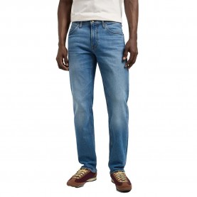 дънки,мъжки,панталони,lee,daren,zip,fly,regular,fit,jeans,denim,savant,(blue)