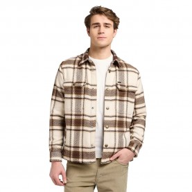 мъжки,якета,lee,relaxed,overshirt,arabica,plaid,(beige)