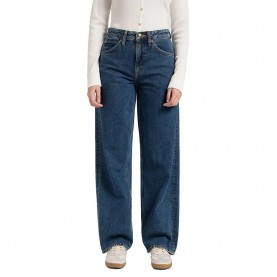 дънки,дамски,панталони,lee,rider,loose,fit,jeans,sharp,point,(blue)