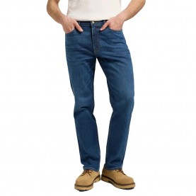 дънки,мъжки,панталони,lee,west,regular,fit,jeans,deep,ocean,(blue)