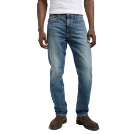 дънки,мъжки,панталони,lee,west,regular,fit,jeans,blue,(rendition)