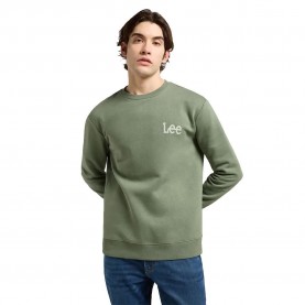 блуза,мъжки,пуловери,lee,wobbly,sweatshirt,olive,stone,(green)