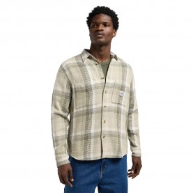 риза,с,дълъг,ръкав,мъжки,ризи,lee,workwear,2.0,long,sleeve,shirt,oak,moss,plaid,(beige)