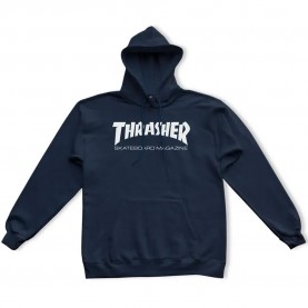 тениска,мъжки,тениски,thrasher,skate,mag,long,sleeve,t,shirt,blue,(navy)