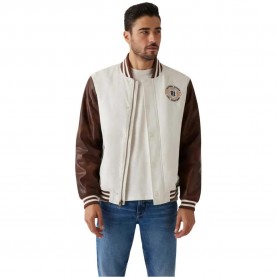 яке,мъжки,якета,guess,m5rl19wgu82,bomber,jacket,sand,vanilla,cream,b,(white)