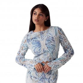 дамски,блузи,дамски,ризи,guess,w5gh0twhad2,long,sleeve,blouse,fiji,palm,print,(blue)
