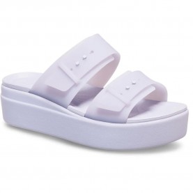 дамски,сандали,и,чехли,crocs,brooklyn,buckle,frostedlow,wedge,slides,purple,moon,(purple)