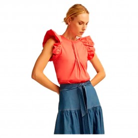 дамски,блузи,дамски,ризи,&,me,amy,sleeveless,blouse,orange,(orange)