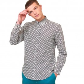 риза,с,дълъг,ръкав,мъжки,ризи,ben,sherman,mini,foulard,print,long,sleeve,shirt,grey