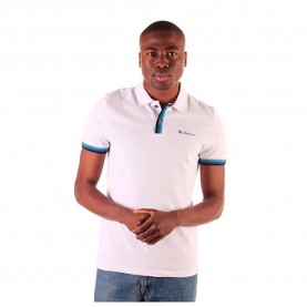мъжки,блузи,с,яка,ben,sherman,placket,interest,short,sleeve,polo,white