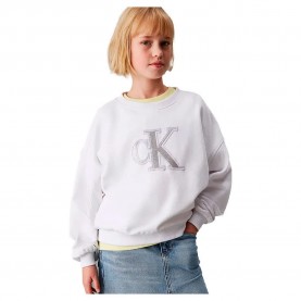 блуза,детски,блузи,calvin,klein,ig0ig02849,sweatshirt,white