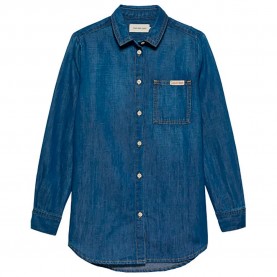 риза,с,дълъг,ръкав,детски,ризи,calvin,klein,ig0ig02939,long,sleeve,shirt,blue