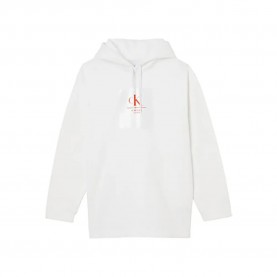 суичър,дамски,блузи,calvin,klein,j20j219757,hoodie,white,coral,(white)