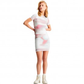 рокля,дамски,поли,и,рокли,calvin,klein,j20j223205,short,sleeve,short,dress,white