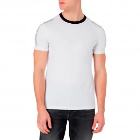 тениска,мъжки,тениски,calvin,klein,logo,short,sleeve,t,shirt,white