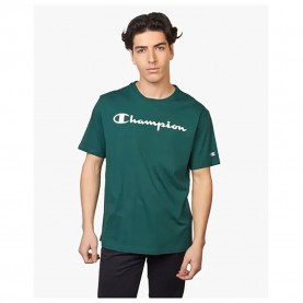 тениска,мъжки,тениски,champion,214747,short,sleeve,t,shirt,green