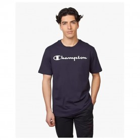 тениска,мъжки,тениски,champion,214747,short,sleeve,t,shirt,blue,l61,(blue)