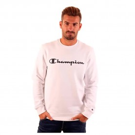 блуза,мъжки,пуловери,champion,214744,sweatshirt,white