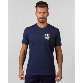 тениска,мъжки,тениски,champion,217281,short,sleeve,t,shirt,navy,blue,(blue)