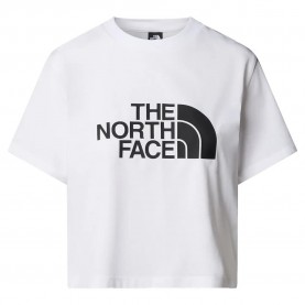 Тениска The north face Easy Logo Cropped short sleeve T-shirt - White (TNF White) тениска,мъжки,тениски,дамски,тениски,the,north,face,easy,logo,cropped,short,sleeve,t,shirt,white,(tnf,white)