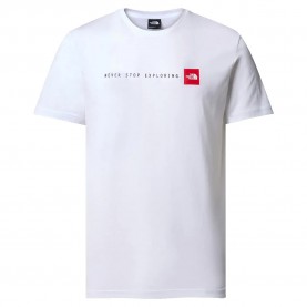 Тениска The north face Never Stop Exploring short sleeve T-shirt - White (TNF White) тениска,мъжки,тениски,дамски,тениски,the,north,face,never,stop,exploring,short,sleeve,t,shirt,white,(tnf,white)