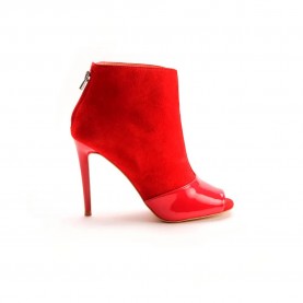 дамски,боти,дамски,високи,обувки,за,ходене,guess,flfnt1,booties,red,(red)