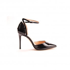 обувки,дамски,обувки,guess,peep,toes,heel,shoes,black