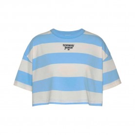 фланелка,с,къс,ръкав,дамски,топове,tommy,hilfiger,dw0dw18799,short,sleeve,top,blue,(blue)